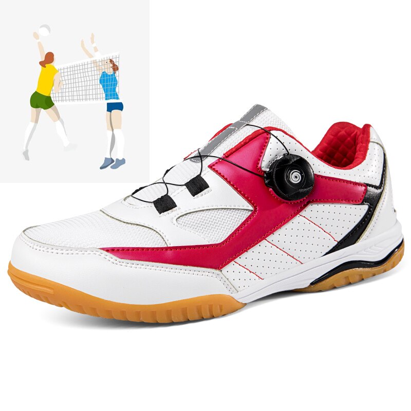 Men&s Professional Volleyball Shoes Children&s Table Tennis Sneakers Mesh Breathable Youth Training Badminton Sneakers